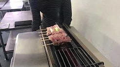 KOSEI GRILL demonstraasje fideo 179 KY-KL type, grilled kip en skewers