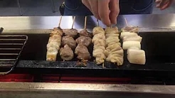 KOSEI GRILL ataata whakaaturanga 046 KY-KL momo, heihei tunua me nga skewers