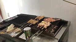 KOSEI GRILL nümayiş videosu 234 KA-G, KA-KL növü, qızardılmış toyuq və şişlər