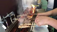 wikiō hōʻikeʻike KOSEI GRILL 244 KY-KL ʻano, moa ʻala a me nā skewers