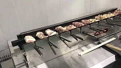 KOSEI GRILL video dimostrativo 259 tipo KY-KL, pollo alla griglia e spiedini