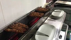 KOSEI GRILL nunin bidiyo 282 nau'in KY-KL, gasasshen kaza da skewers