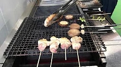 KOSEI GRILL demonstratievideo 223 KA-G, KA-KL type, gegrilde kip, spiesjes en andere bereidingen