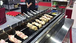 KOSEI GRILL demonstration video 189 KY-KL வகை, வறுக்கப்பட்ட கோழி மற்றும் skewers