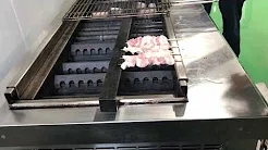 KOSEI GRILL fa'ata'ita'iga vitiō 241 KA-G, ituaiga KA-KL, moa tunu ma skewers.