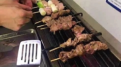 KOSEI GRILL ցուցադրական տեսանյութ 151 KY-KL տեսակի, խորոված հավ և շամփուրներ