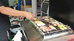 KOSEI GRILL demonstratievideo 240 KA-G, KA-KL type, gegrilde kip en spiesjes