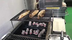 KOSEI GRILL 実演動画289 KA-G,KA-KL型,⿂介類