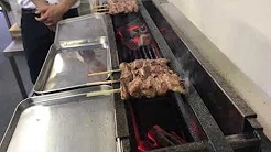 wikiō hōʻikeʻike KOSEI GRILL 138 KY-KL ʻano, moa ʻala a me nā skewers