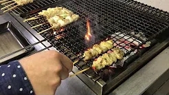 KOSEI GRILL Demonstrationsvideo 121 Typ KA-G, KA-KL, gegrilltes Hähnchen und Spieße