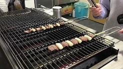 KOSEI GRILL demonstration video 114 KA-G, KA-KL type, inihaw nga manok ug mga skewer