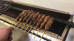 KOSEI GRILL yekuratidzira vhidhiyo 085 KY-KL mhando, huku yakakangwa uye skewers