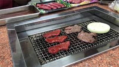 KOSEI GRILL 実演動画206　煙が少ない焼⾁ロースター