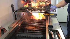 KOSEI GRILL демонстрациялық бейне 144 KA-G, KA-KL түрі, гамбургер стейк, стейк