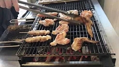 Bhidio taisbeanaidh KOSEI GRILL 203 KA-G, seòrsa KA-KL, cearc grilled agus skewers