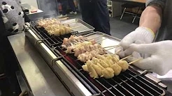 KOSEI GRILL vidéo de démonstration 201 type KY-KL, poulet grillé et brochettes