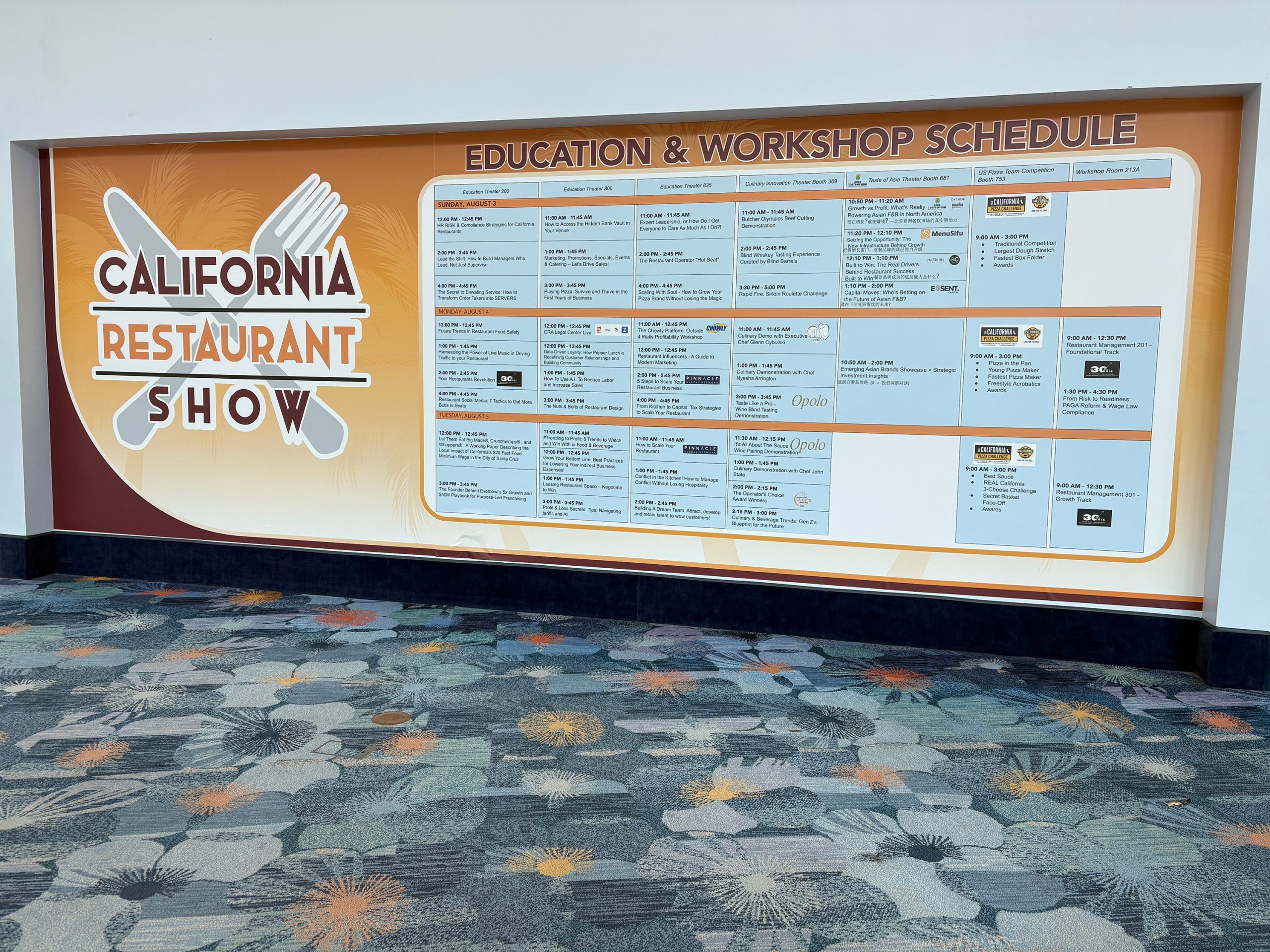 初の海外展示会　California Restaurant Show2025 　に出展しました